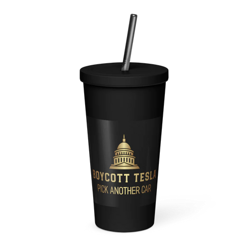 Thermal Cup with Straw HejK.com Marketplace LLC