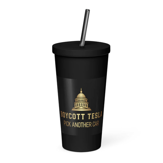 Thermal Cup with Straw HejK.com Marketplace LLC