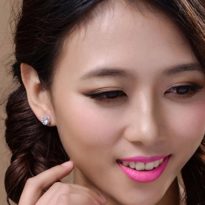 Women's Fashion Crystal Zircon Earrings HejK.com