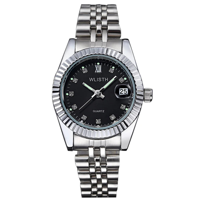 Women's Waterproof Gold-Tone Watch WEM Support (www.WEM.support)