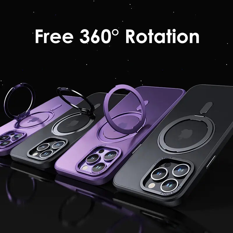 360° Rotating Phone Case for iPhone WEM Support (www.WEM.support)