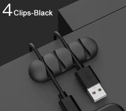 Wire Organizer Cord Management Clip WEM Support (www.WEM.support)