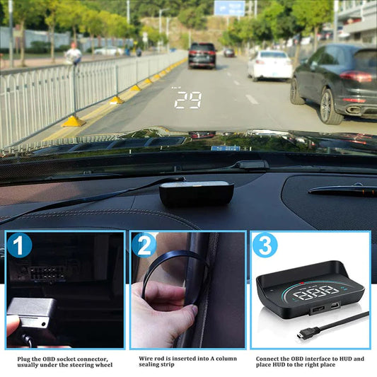 3.5 OBD2 Auto Data HUD HejK.com Marketplace LLC