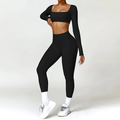 Winter Nude Feel Tight Yoga Suit WEM Support (www.WEM.support)