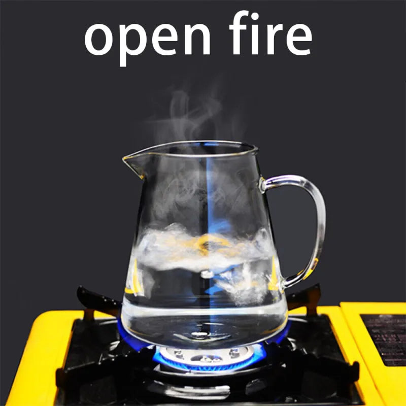 Tetera de Vidrio Transparente Resistente al Calor con Infusor para Café, Té y Hierbas HejK.com