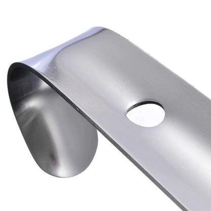 22in Extra Long Handle Shoe Horn Stainless Steel Metal Shoes Remover Shoehorn US WEM Support (www.WEM.support)