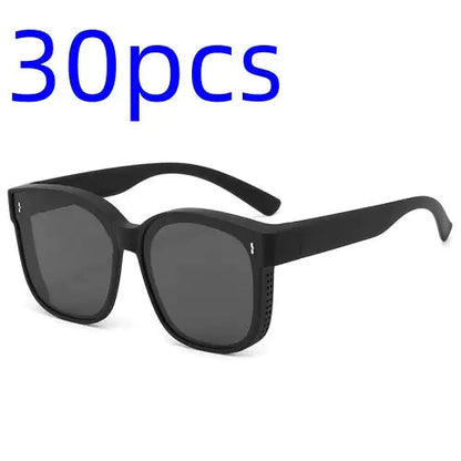 Summer Driving Sun Protection Polarized Light One Mirror Dual Use Anti Glare Trendy Sunglasses WEM Support (www.WEM.support)