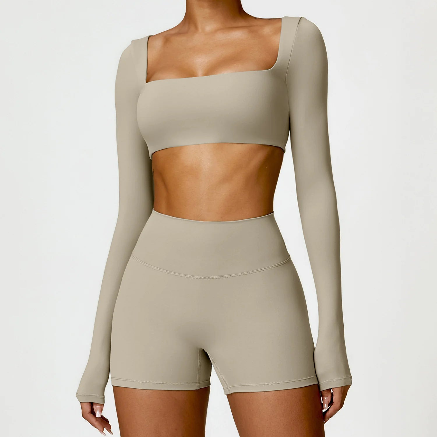 Winter Nude Feel Tight Yoga Suit WEM Support (www.WEM.support)