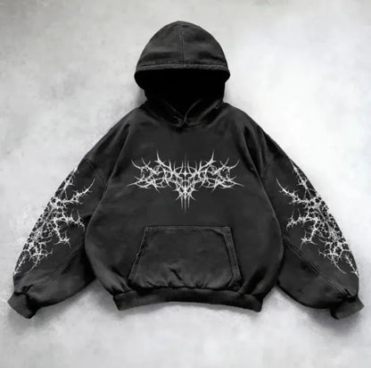 Washed Hooded Pullover WEM Support (www.WEM.support)