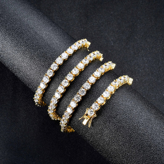 Zircon Chain Tennis Jewelry WEM Support (www.WEM.support)
