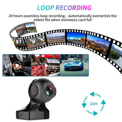 170° WiFi Dash Cam Recorder Car Camera HD 1080P Car DVR Vehicle Video G-Sensor WEM Support (www.WEM.support)