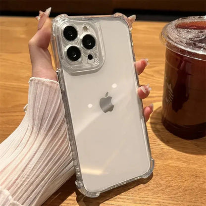Transparent Shockproof Case for iPhone WEM Support (www.WEM.support)
