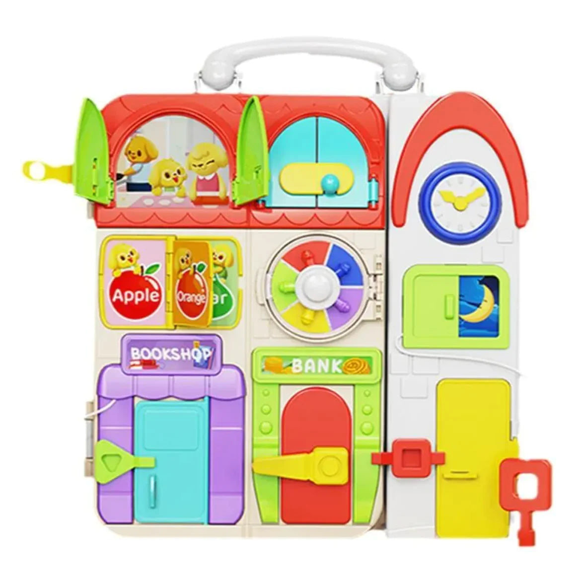 Tablero de Actividades Montessori de Bookhouse HejK.com