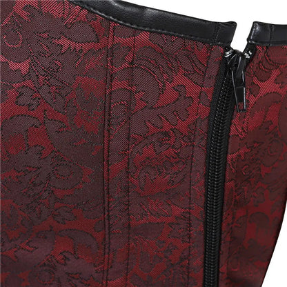 11 Pcs Steel Rib Side Zipper Tight Court Shaper WEM Support (www.WEM.support)