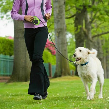 16.5FT Automatic Retractable Dog Leash Pet Collar Automatic Walking Lead Free US WEM Support (www.WEM.support)