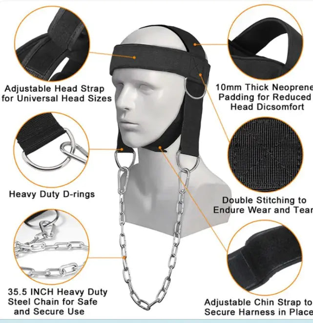 Advanced Head And Neck Cap Trainer WEM Support (www.WEM.support)