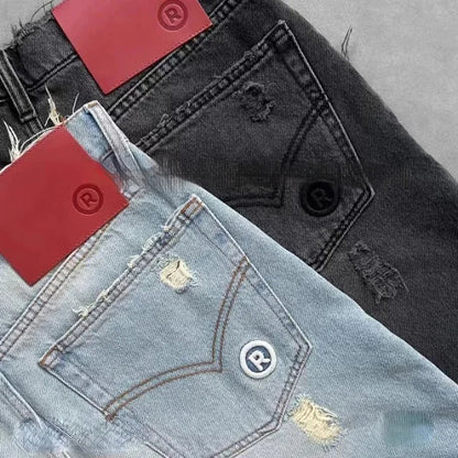 Vintage Distressed Denim Shorts HejK.com Marketplace LLC