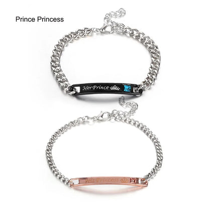 Trendy Lovely Couple Bracelets WEM Support (www.WEM.support)